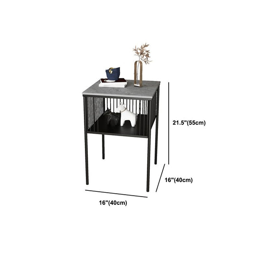 Tavolo da tavolo da tavolo quadrati di gambe in metallo modernistico 4 gambe