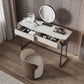 2-Drawer Vanity Makeup Table Stool Set Stone Top Dressing Table Clearhalo 'Bedroom Furniture' 'furn' 'furn_makeup_vanities' 'Furniture' 'Makeup Vanities' 'makeup_vanities' 1200x1200_7f272d6e-bb6d-404c-bb35-f95b2f75a686