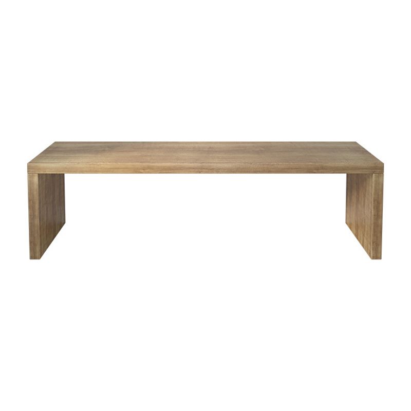 23.6" Wide Contemporary Office Desk Natural Solid Wood Writing Desk Clearhalo 'furn' 'furn_office_desk' 'Furniture' 'Office Desks' 'Office Furniture' 'office_desk' 1200x1200_7f279446-bb62-4017-84d1-d0ef6d315177