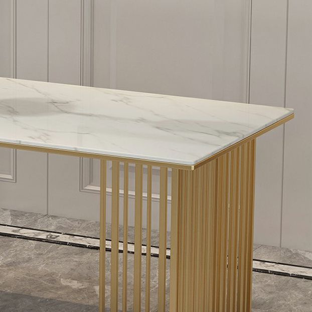 Luxury 1/5 Pieces Rectangle Dining Set Sintered Stone Dining Table with Leather Chairs Clearhalo 'Dining Room Sets' 'Dining Tables & Seating' 'dining_room_set' 'furn' 'furn_dining_room_set' 'Furniture' 'furniture_dining_room_set' 'Kitchen & Dining Furniture' 1200x1200_7f282836-1865-435c-a513-65c8136d2df2