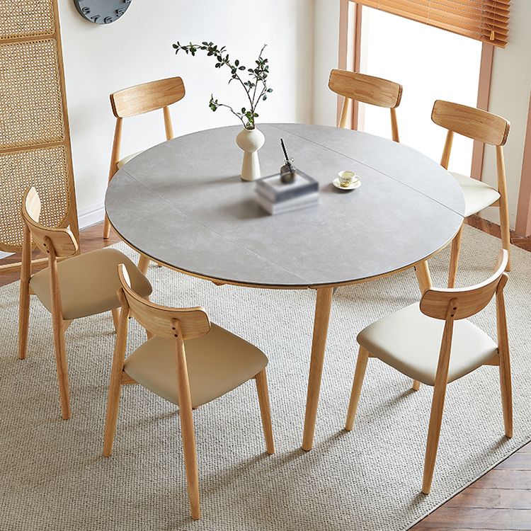 Modern 1/2/5/7 Pieces Dining Set Sintered Stone Dining Table Set for Home Clearhalo 'Dining Room Sets' 'Dining Tables & Seating' 'dining_room_set' 'furn' 'furn_dining_room_set' 'Furniture' 'furniture_dining_room_set' 'Kitchen & Dining Furniture' 'kitchen&dining_furn' 'kitchen' 1200x1200_7f2ce699-3531-43a8-98f5-c36e5400cfc4