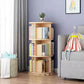 Scandinavian Style Bookshelf Closed Back Solid Wood Bookcase for Home Office Clearhalo 'Bookcases' 'furn' 'furn_bookcases' 'Furniture' 'furniture_bookcases' 'Office Furniture' 1200x1200_7f2ee62a-e320-4460-94b1-f3722a024176