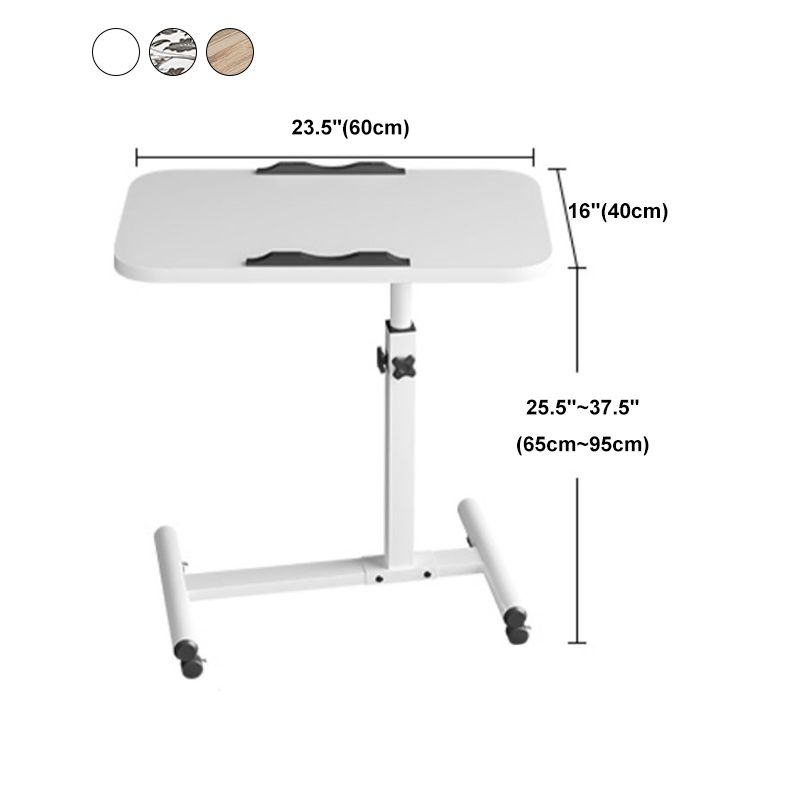 Scrivania moderna per la scrittura domestica regolabile da ufficio, 23,6 "l x 15,7" w