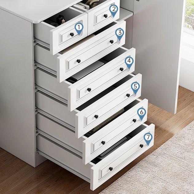 Wooden Dresser Contemporary Storage Chest Dresser for Bedroom Clearhalo 'Bedroom Furniture' 'Dressers & Chests' 'dressers_chests' 'furn' 'furn_dressers_chests' 'Furniture' 1200x1200_7f31ca07-683a-4c38-a37b-c62235aa918b