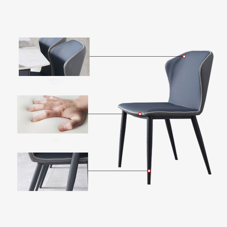 Contemporary 1/5/6/7 Pieces Dining Set Round Dining Room Table Set Clearhalo 'Dining Room Sets' 'Dining Tables & Seating' 'dining_room_set' 'furn' 'furn_dining_room_set' 'Furniture' 'furniture_dining_room_set' 'Kitchen & Dining Furniture' 'kitchen&dining_furn' 'kitchen' 1200x1200_7f32e23b-90d8-455a-af4e-e256b181d6fb