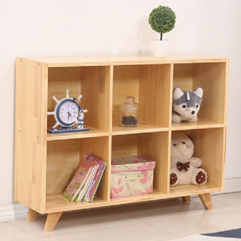 Contemporary Horizontal Shelf Bookcase Pine Bookshelf for Living Room Clearhalo 'Bookcases' 'furn' 'furn_bookcases' 'Furniture' 'Office Furniture' 1200x1200_7f345862-5f0f-42a4-bd3c-78af1350dd7b