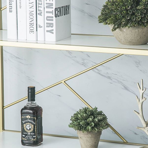 Modern Bookshelf Metal Open Shelf Bookcase with Cabinets for Home Office Clearhalo 'Bookcases' 'furn' 'furn_bookcases' 'Furniture' 'Office Furniture' 1200x1200_7f3ada36-94a9-4e3b-a3d1-4d8ffa4e9d1f