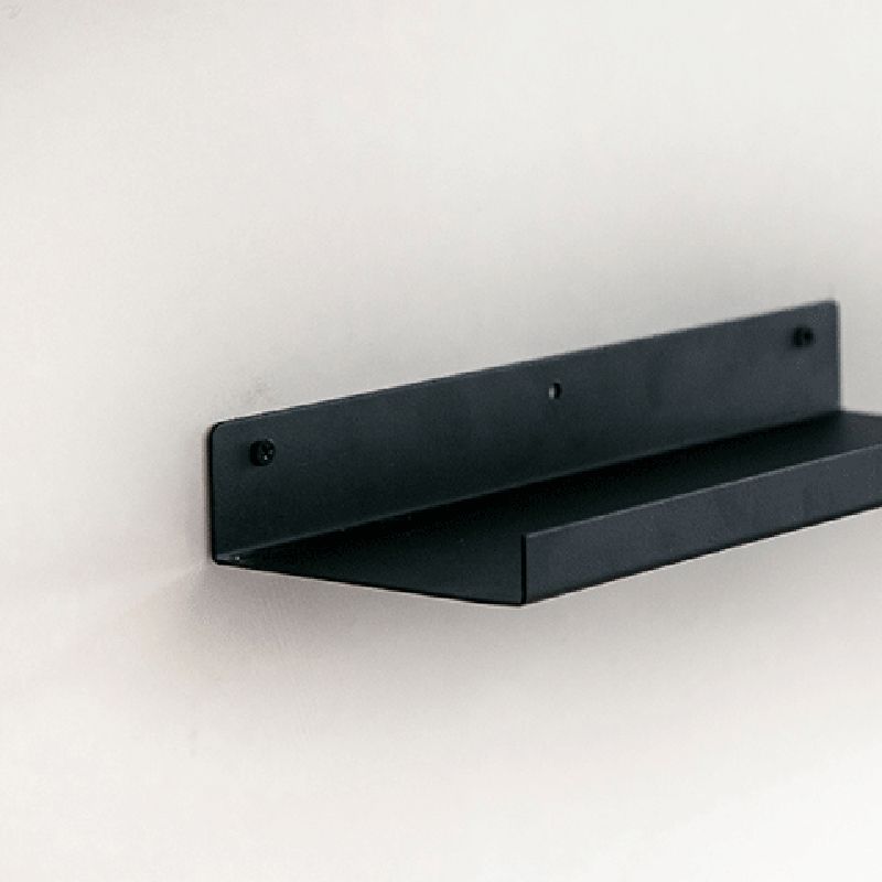 Contemporary Floating Bookshelf Iron 4.7" W Living Room Book Shelf Clearhalo 'Bookcases' 'furn' 'furn_bookcases' 'Furniture' 'Office Furniture' 1200x1200_7f3c6929-e815-4933-848e-0b359d13fb3a