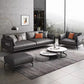 Stain Resistant Bench Seating Leather Standard Cushions Settee Furniture in Grey Clearhalo 'furn' 'furn_sofas' 'Furniture' 'furniture_sofas' 'kitchen' 'kitchen_sofas' 'Living Room Furniture' 'Sofa' 'sofas' 1200x1200_7f3d3206-fb9e-4197-8320-dcf84290b5c5