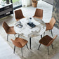 Extendable Luxury Dining Table Adjustable Sintered Stone Top Table with 4 Legs Clearhalo ' dining_table' 'Dining Tables & Seating' 'Dining Tables' 'furn' 'furn_dining_table' 'Furniture' 'furniture_dining_table' 'Kitchen & Dining Furniture' 'kitchen&dining_furn' 'kitchen' 'kitchen_dining_table' 1200x1200_7f402fbf-b88d-4a52-831d-a924867b1e3c