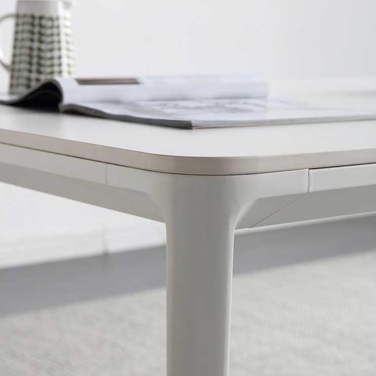 Sintered Stone Dining Table Simple Style 4 Legs Base Table for Dining Room Clearhalo ' dining_table' 'Dining Tables & Seating' 'Dining Tables' 'Furniture' 'furniture_dining_table' 'Kitchen & Dining Furniture' 'kitchen&dining_furn' 'kitchen' 'kitchen_dining_table' 1200x1200_7f42abe9-59da-4631-b257-9880209694d3