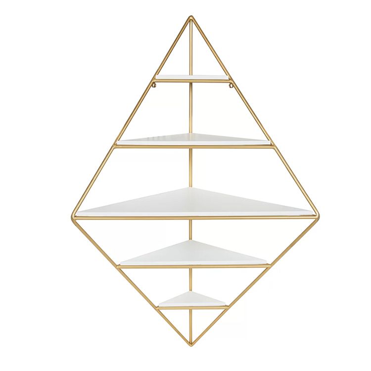 Iron Frame Wall Mounted Bookshelf Industrial Vertical Manufactured Wood Shelf Bookshelf Clearhalo 'Bookcases' 'furn' 'furn_bookcases' 'Furniture' 'furniture_bookcases' 'kitchen' 'kitchen_bookcases' 'Living Room Furniture' 'Office Furniture' 1200x1200_7f4711a9-c313-4119-bc56-ce5a48b9961d