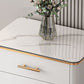 Modern Rectangle Accent Chest Wood Soft Close Drawers Storage Cabinet