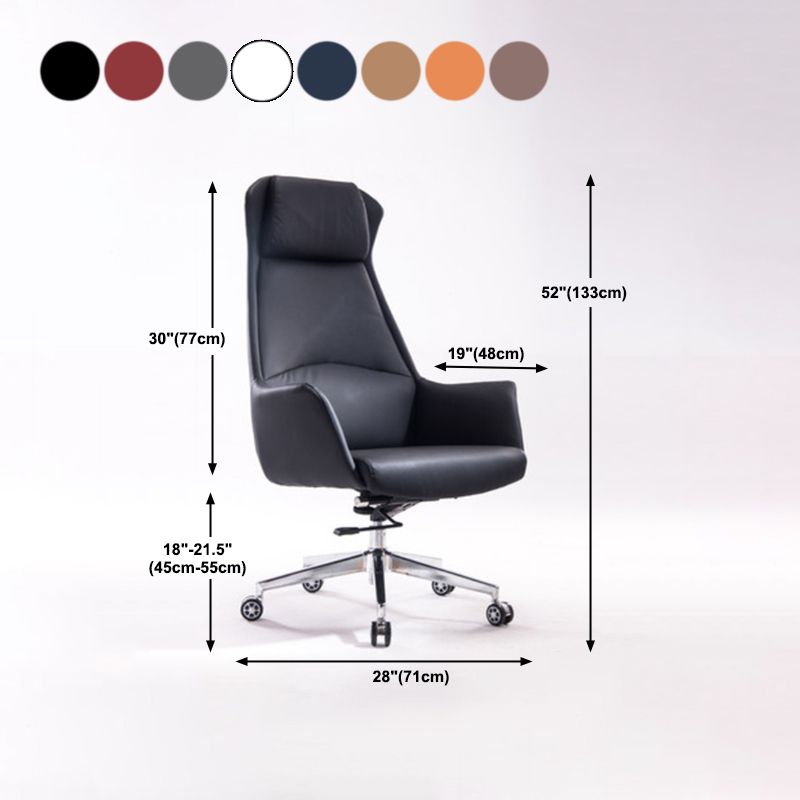 Modern Computer Task Chair Height-adjustable Office Chair with Upholstered Clearhalo 'furn' 'furn_office_chair' 'Furniture' 'furniture_office_chair' 'Office Chairs' 'Office Furniture' 'office_chair' 1200x1200_7f47f2ac-a312-440b-889b-9f01bbf8053e
