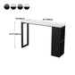 Industrial Style Bar Table Stone Top 42-inch Height Pub Table for Dining Room Clearhalo 'Bar Furniture' 'Bar Tables' 'bar_tables' 'furn' 'furn_bar_tables' 'Furniture' 'furniture_bar_tables' 'Kitchen & Dining Furniture' 1200x1200_7f482ee5-9b58-402e-83b3-5cc3e130ae9d