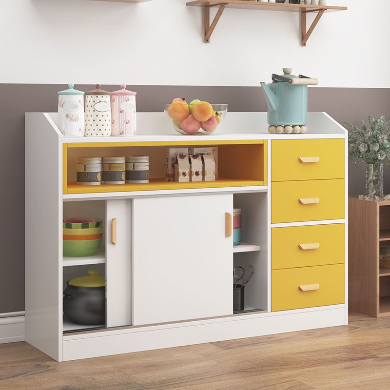 PARA CONTROMPORO DE MESA DE MESA DEL ARCOBORO DE MADERA CON PUERTAS PARA COTICINA