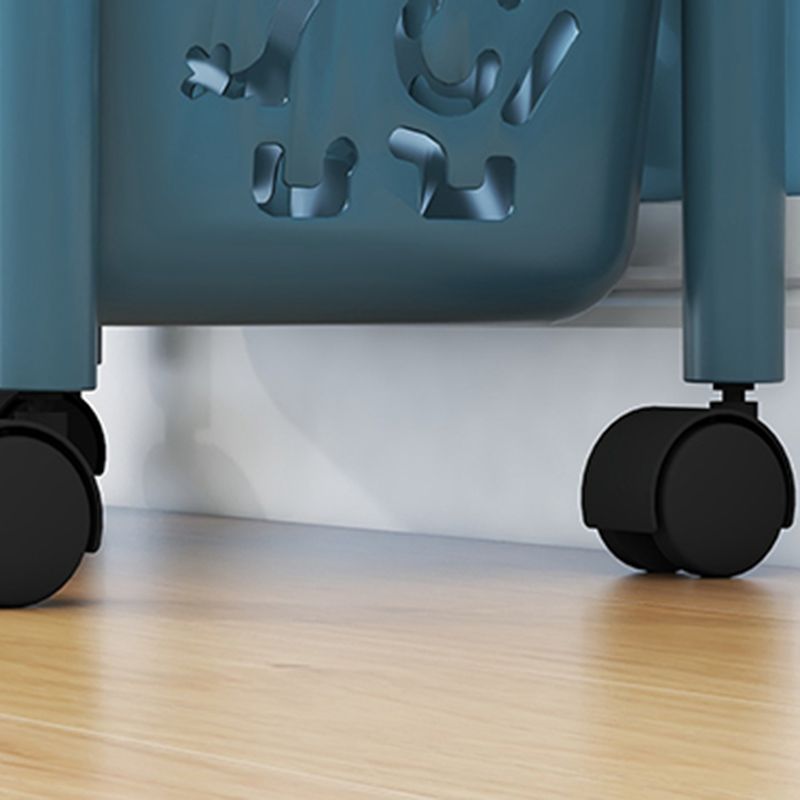 Scandinavian Style Bookcase with Casters Shelf Bookcase for Home and Office Clearhalo 'Bookcases' 'furn' 'furn_bookcases' 'Furniture' 'furniture_bookcases' 'Office Furniture' 1200x1200_7f499784-d920-48d5-a9f8-85820a328053