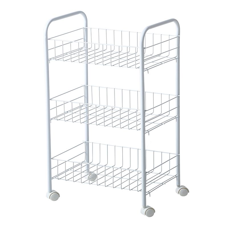 Black and White Industrial Bookshelf Etagere Bookshelf with Caster Wheels Clearhalo 'Bookcases' 'furn' 'furn_bookcases' 'Furniture' 'furniture_bookcases' 'kitchen' 'kitchen_bookcases' 'Living Room Furniture' 'Office Furniture' 1200x1200_7f4cb4c1-4448-4efa-af0a-cfcc97d6b60f