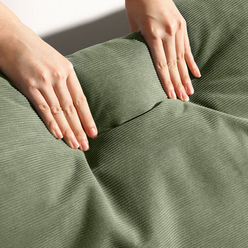 Canapé moderne en velours côtelet