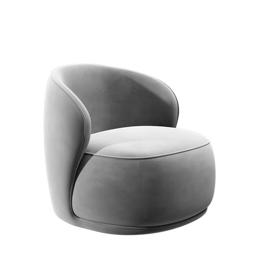 28.7 "brede strakke rugarmloze enkele slipper accentstoel voor appartement