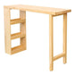 Modern Style Wooden Table Dining Wooden Bar Counter Table for Kitchen Clearhalo 'Bar Furniture' 'Bar Tables' 'bar_tables' 'furn' 'furn_bar_tables' 'Furniture' 'furniture_bar_tables' 'Kitchen & Dining Furniture' 1200x1200_7f4fcb19-9f6c-427e-9cdc-c91c6cbae5c5