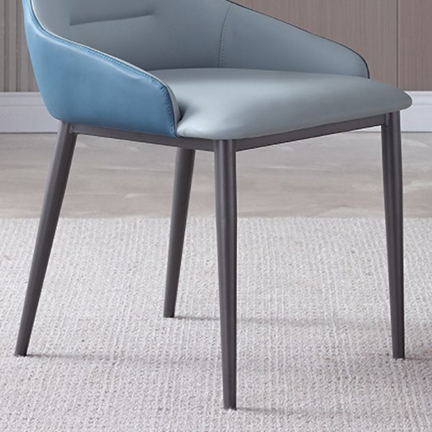 Modern Metal Dining Room Chair Upholstered Linen Fabric Dining Chair for Restaurant Use Clearhalo ' kitchen&dining_furn' 'Dining Chairs' 'Dining Tables & Seating' 'dining_chair' 'furn' 'furn_dining_chair' 'Furniture' 'furniture_dining_chair' 'Kitchen & Dining Furniture' 'kitchen' 1200x1200_7f4fd145-e5a6-4a52-bc20-623a5d82b921