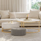 Glass Top Frame Coffee Table Round Nesting Coffee Table Set with Drawer Clearhalo 'Coffee & Accent Tables' 'Coffee Tables' 'coffee_tables' 'furn' 'furn_coffee_tables' 'Furniture' 'Living Room Furniture' 1200x1200_7f4fed84-8536-4776-9b6e-29c898b33074