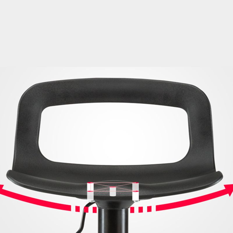 Modern Footrest Bar Stool Plastic Low Back Bucket Indoor Swivel Counter Stool Clearhalo 'Bar Furniture' 'Bar Stools' 'bar_stools' 'furn' 'furn_bar_stools' 'furniture_bar_stools' 'Kitchen & Dining Furniture' 'kitchen&dining_furn' 'kitchen' 'kitchen_furn' Furniture' 1200x1200_7f5223ad-dc2a-4d06-ad84-c368693fc980