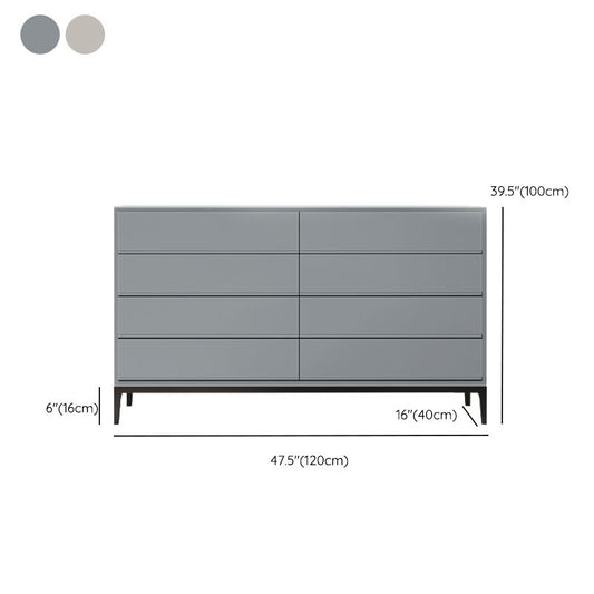 Moderno tavolo da pranzo a buffet ingegnerizzato e tavolo a buffet in pietra con cassetti