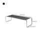 Contemporary Rectangle Solid Wood Coffee Table with Steel Sled Base Clearhalo 'Coffee & Accent Tables' 'Coffee Tables' 'coffee_tables' 'furn' 'furn_coffee_tables' 'Furniture' 'Living Room Furniture' 1200x1200_7f54dd33-661a-4811-bef2-fef5ce1d3667