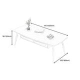 Modern Wooden Rectangular/Geometric Coffee Table with Storage Cocktail Table Clearhalo 'Coffee & Accent Tables' 'Coffee Tables' 'coffee_tables' 'furn' 'furn_coffee_tables' 'Furniture' 'furniture_coffee_tables' 'Living Room Furniture' 1200x1200_7f5500ab-825b-48e2-ad5c-69c2cd73e6c8