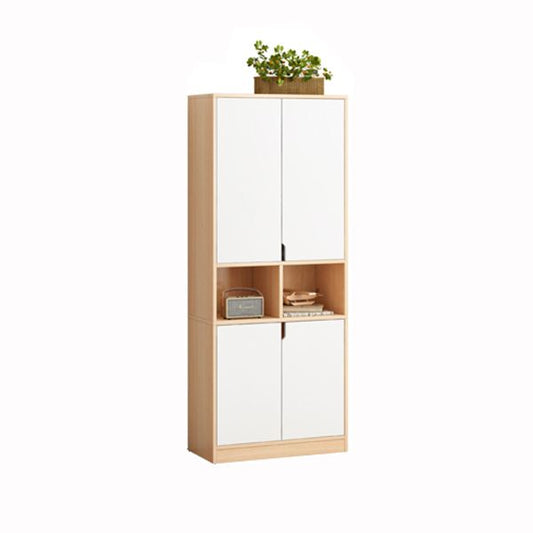 Wooden Standard Bookcase 12" D with Doors Closed Back Vertical Bookshelf Clearhalo 'Bookcases' 'furn' 'furn_bookcases' 'Furniture' 'Office Furniture' 1200x1200_7f56087c-462b-4063-90ee-34203f2bf68e