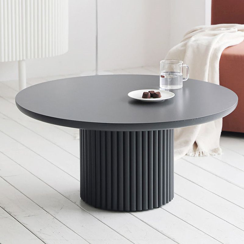 Glam Pedestal Coffee Table Wood Round Cocktail Table for Living Room Clearhalo 'Coffee & Accent Tables' 'Coffee Tables' 'coffee_tables' 'furn' 'furn_coffee_tables' 'Furniture' 'Living Room Furniture' 1200x1200_7f56627f-d194-4185-99f2-65031b7be0d5