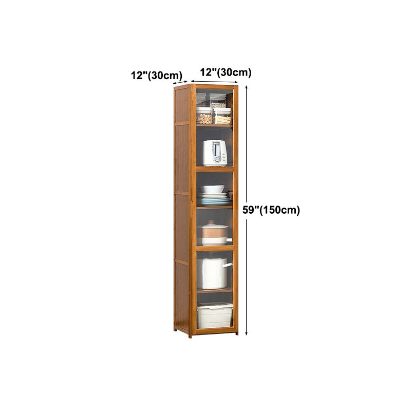 Modern Wood Sideboard Table 30-inch Sideboard in Brown for Kitchen Clearhalo 'buffet_sideboard' 'Buffets & Sideboards' 'Furniture' 'furniture_buffet_sideboard' 'Kitchen & Dining Furniture' 1200x1200_7f58478e-6bc4-4961-9a08-8d027f9efcac