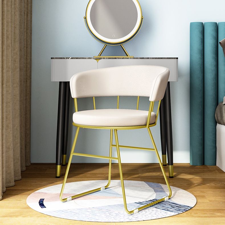 Scandinavian Upholstered Side Chairs Armless Open Back Chairs Clearhalo 'Dining Chairs' 'Dining Tables & Seating' 'dining_chair' 'furn' 'furn_dining_chair' 'Furniture' 'furniture_dining_chair' 'Kitchen & Dining Furniture' 1200x1200_7f58df30-e45e-40c5-a28f-a82879f82a90