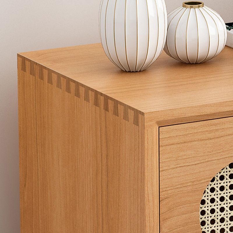 コンテンポラリーウッドベッドサイドキャビネットアンティークフィニッシュベッドナイトスタンド