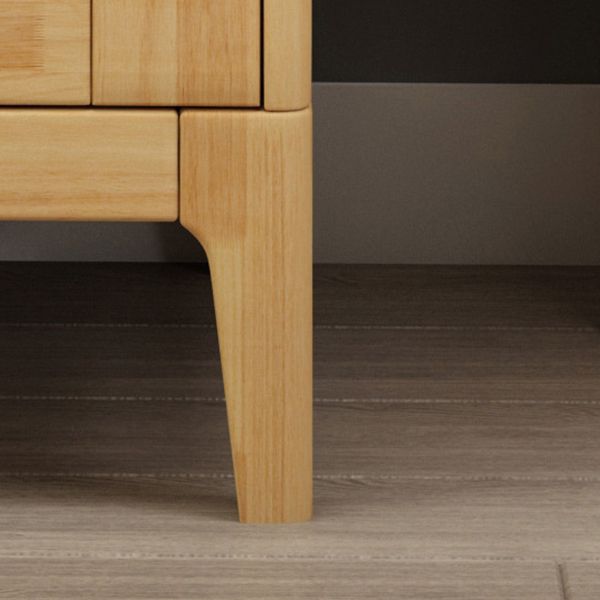 Rubberwood Bedroom Storage Cabinet Traditional Matte Finish Cabinet Clearhalo 'Armoires & Wardrobes' 'armoires_wardrobes' 'Bedroom Furniture' 'furn' 'furn_armoires_wardrobes' 'Furniture' 1200x1200_7f5b4b0e-a09c-4534-acc5-dd0bfcc7cb61