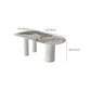 Free Form Stone Dining Table Modern Dining Table for Dining Room Clearhalo 'Dining Tables & Seating' 'Dining Tables' 'dining_table' 'furn' 'furn_dining_table' 'Furniture' 'Kitchen & Dining Furniture' 1200x1200_7f5b732f-deae-47d2-8e37-7a1de2e2f7d6