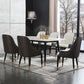 Glam Kitchen Dining Chairs Faux Leather Side Chairs for Kitchen Clearhalo 'Dining Chairs' 'Dining Tables & Seating' 'dining_chair' 'furn' 'furn_dining_chair' 'Furniture' 'Kitchen & Dining Furniture' 1200x1200_7f62d87b-2bac-4201-ba79-b84978f9fd3f