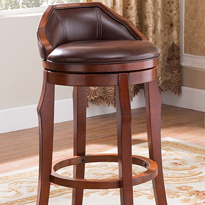 Modern 1/2/3 Pieces Solid Wood Pub Table Set Round Counter Table for Dining Room Clearhalo 'Bar Furniture' 'furn' 'furn_home_bar_bar_sets' 'Furniture' 'Home Bars & Bar Sets' 'home_bar_bar_sets' 'Kitchen & Dining Furniture' 1200x1200_7f64ab97-6fe1-4f8c-a5e9-8aba8df52a6d