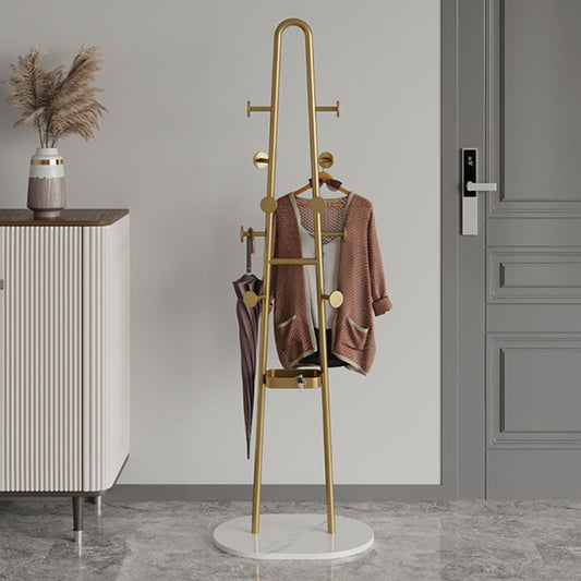 Zeitgenössischer Hall -Stand Keine belastenden Metallhaken enthalten freistehende Rackmetall