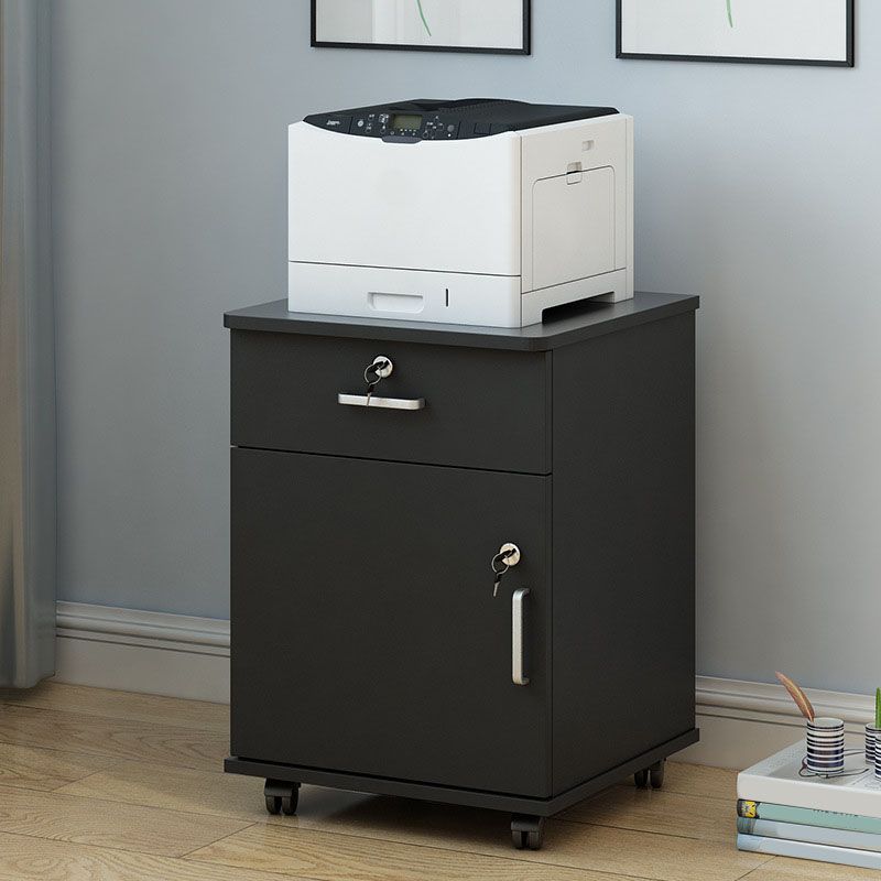 Industrial Cabinet Wood Locking Drawers and Storage Filing Cabinet with Wheels Clearhalo 'Filing Cabinets' 'filling_cabinets' 'furn' 'furn_filling_cabinets' 'Furniture' 'Office Furniture' 1200x1200_7f652b06-fa2e-4aad-984a-8aad5b0f0519