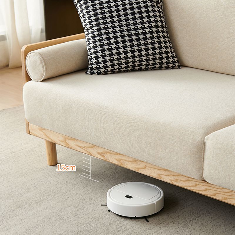 Linen Modern Square Arm Sofa Standard Wooden Sofa for Living Room, Apartment Clearhalo 'Furniture' 'furniture_sofas' 'Living Room Furniture' 'Sofa' 'sofas' 1200x1200_7f66c6c1-b2b2-4866-b4ca-a66fbec5ecfa