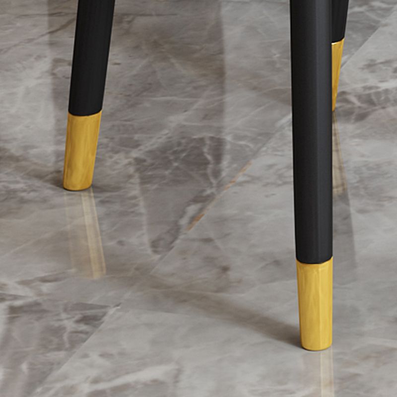 Scandinavian Indoor Side Chair Parsons Back Upholstered Metal Dining Room Chair Clearhalo ' kitchen&dining_furn' 'Dining Chairs' 'Dining Tables & Seating' 'dining_chair' 'furn' 'furn_dining_chair' 'Furniture' 'furniture_dining_chair' 'Kitchen & Dining Furniture' 'kitchen' 1200x1200_7f6bc56a-d862-4516-b618-5eec3c985695