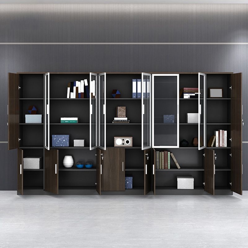 Archivo moderno medieval Babyet Marco de madera Archivo vertical