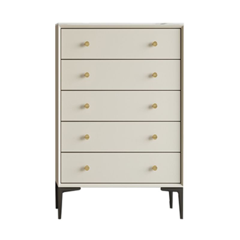 Scheda da pranzo in legno bianco in stile semplice in stile per soggiorno