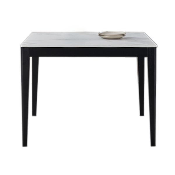 Industrial Square Shape White Table Sintered Stone Standard Dining Table for Kitchen Clearhalo ' dining_table' 'Dining Tables & Seating' 'Dining Tables' 'furn' 'furn_dining_table' 'Furniture' 'furniture_dining_table' 'Kitchen & Dining Furniture' 'kitchen&dining_furn' 'kitchen' 'kitchen_dining_table' 1200x1200_7f6def33-5413-4f7c-be2e-d1a96a98a58c
