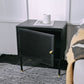 2 étagères Accent Table Table table de nuit en métal moderne, 19,7 "de haut