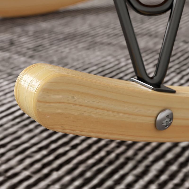 Style Single Home Rocker Chair Simple Deisure Chair pour chambre