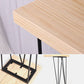 Wood Top Table Industrial Style Bistro Pub Table with 4 Legs Clearhalo 'Bar Furniture' 'Bar Tables' 'bar_tables' 'furn' 'furn_bar_tables' 'Furniture' 'Kitchen & Dining Furniture' 1200x1200_7f76ec31-3276-45ab-bef0-3dc23c35d57b
